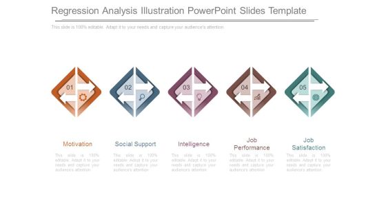 Regression Analysis Illustration Powerpoint Slides Template Regression Analysis Illustration Powerpoint Slides Template