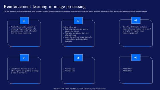 Reinforcement Learning Techniques And Applications Reinforcement Learning In Image Processing Brochure PDF Reinforcement Learning Techniques And Applications Reinforcement Learning In Image Processing Brochure PDF