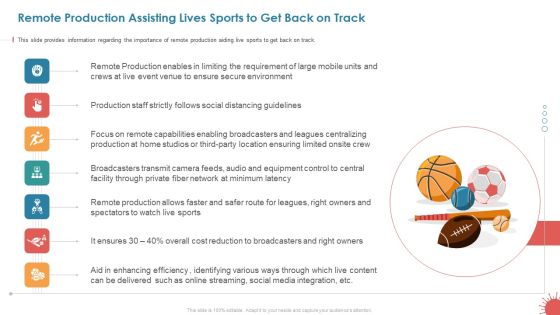 Remote Production Assisting Lives Sports To Get Back On Track Microsoft PDF