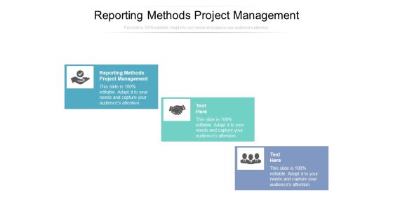 Reporting Methods Project Management Ppt PowerPoint Presentation Guidelines Cpb Reporting Methods Project Management Ppt PowerPoint Presentation Guidelines Cpb