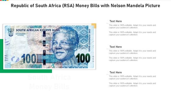 Republic Of South Africa RSA Money Bills With Nelson Mandela Picture Portrait PDF Republic Of South Africa RSA Money Bills With Nelson Mandela Picture Portrait PDF