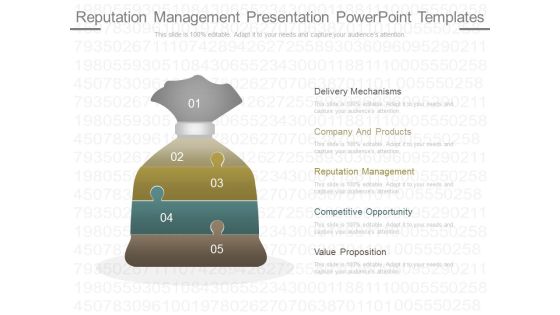 Reputation Management Presentation Powerpoint Templates