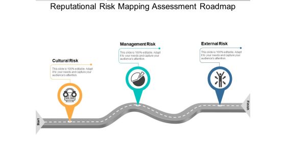 Reputational Risk Mapping Assessment Roadmap Ppt PowerPoint Presentation Pictures Professional