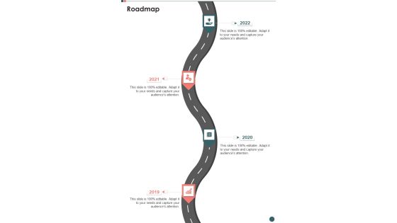 Request For Proposal Event Planning And Organizing Roadmap One Pager Sample Example Document Request For Proposal Event Planning And Organizing Roadmap One Pager Sample Example Document