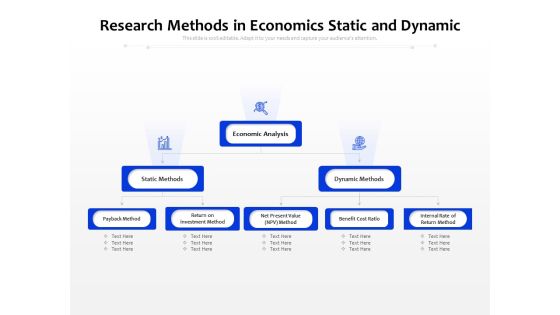 Research Methods In Economics Static And Dynamic Ppt PowerPoint Presentation File Shapes PDF Research Methods In Economics Static And Dynamic Ppt PowerPoint Presentation File Shapes PDF