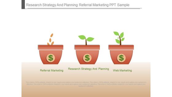 Research Strategy And Planning Referral Marketing Ppt Sample Research Strategy And Planning Referral Marketing Ppt Sample