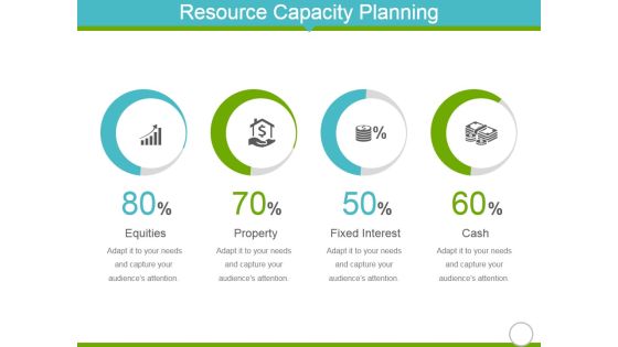 Resource Capacity Planning Template 1 Ppt PowerPoint Presentation Slides Ideas