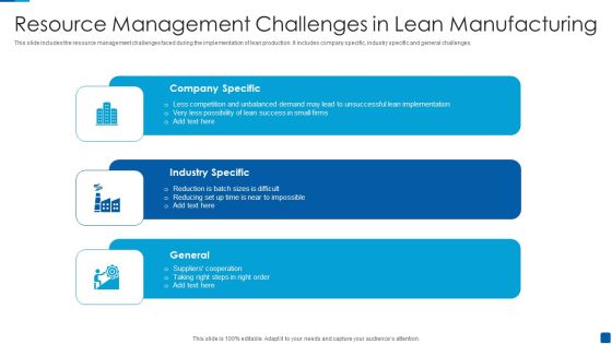 Resource Management Challenges In Lean Manufacturing Clipart PDF Resource Management Challenges In Lean Manufacturing Clipart PDF