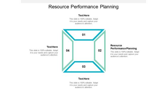 Resource Performance Planning Ppt PowerPoint Presentation File Guide Cpb