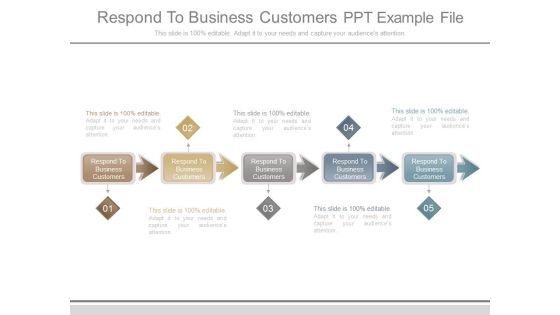 Respond To Business Customers Ppt Example File Respond To Business Customers Ppt Example File