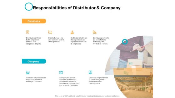 Responsibilities Of Distributor And Company Ppt PowerPoint Presentation Infographic Template Display Responsibilities Of Distributor And Company Ppt PowerPoint Presentation Infographic Template Display