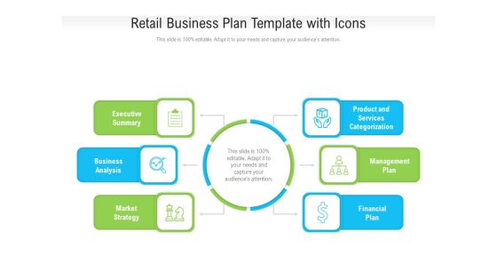 Retail Business Plan Template With Icons Ppt PowerPoint Presentation Gallery Guidelines PDF Retail Business Plan Template With Icons Ppt PowerPoint Presentation Gallery Guidelines PDF