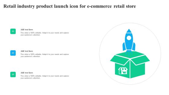 Retail Industry Product Launch Icon For E Commerce Retail Store Icons PDF Retail Industry Product Launch Icon For E Commerce Retail Store Icons PDF