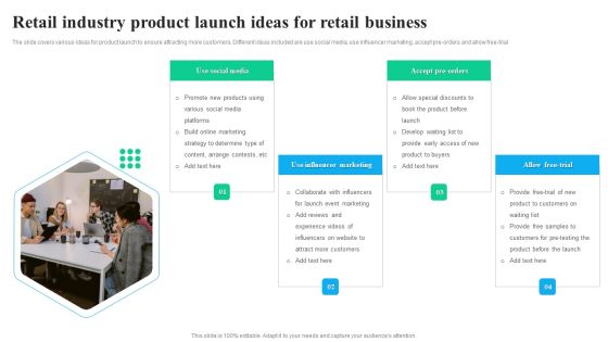 Retail Industry Product Launch Ideas For Retail Business Information PDF Retail Industry Product Launch Ideas For Retail Business Information PDF