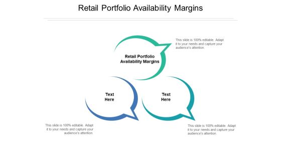 Retail Portfolio Availability Margins Ppt PowerPoint Presentation Inspiration Images Cpb Pdf