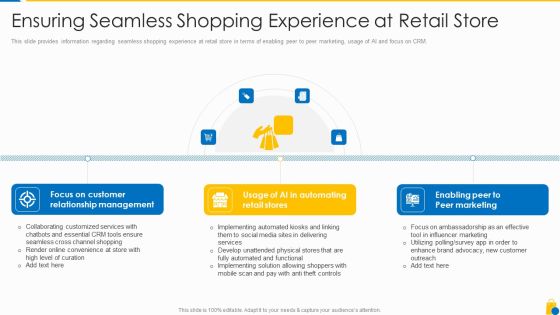 Retailing Approaches For Excellent End User Engagement And Experiences Ensuring Seamless Shopping Professional PDF Retailing Approaches For Excellent End User Engagement And Experiences Ensuring Seamless Shopping Professional PDF