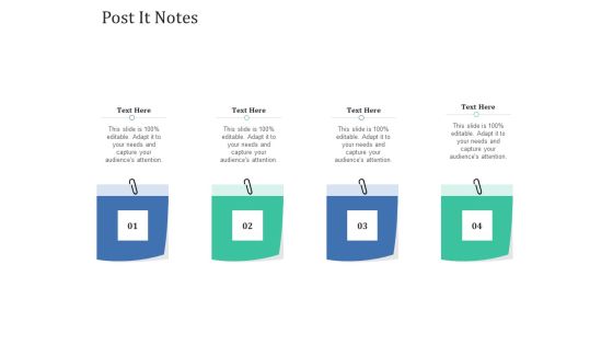 Retaining Clients Improving Information Technology Facilities Post It Notes Formats PDF