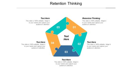 Retention Thinking Ppt PowerPoint Presentation Outline Background Cpb