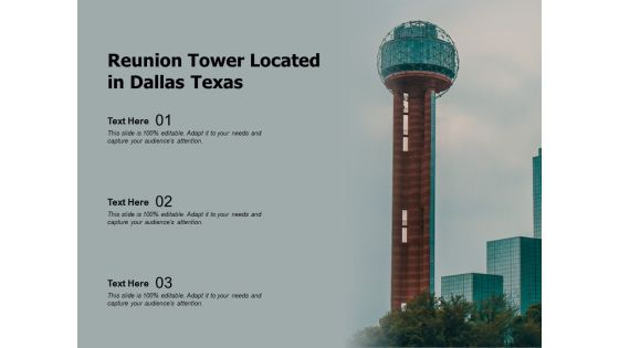 Reunion Tower Located In Dallas Texas Ppt PowerPoint Presentation Summary Inspiration PDF Reunion Tower Located In Dallas Texas Ppt PowerPoint Presentation Summary Inspiration PDF