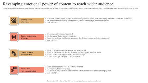 Revamping Emotional Power Of Content To Reach Wider Audience Download PDF Revamping Emotional Power Of Content To Reach Wider Audience Download PDF