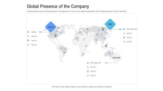 Revenue Cycle Management Deal Global Presence Of The Company Infographics PDF Revenue Cycle Management Deal Global Presence Of The Company Infographics PDF