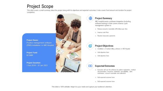 Revenue Cycle Management Deal Project Scope Ppt Model Visuals PDF Revenue Cycle Management Deal Project Scope Ppt Model Visuals PDF