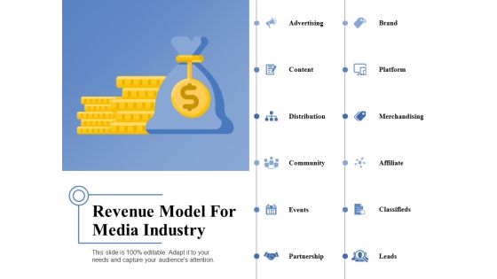 Revenue Model For Media Industry Ppt PowerPoint Presentation Outline Topics Revenue Model For Media Industry Ppt PowerPoint Presentation Outline Topics