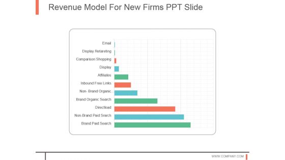 Revenue Model For New Firms Ppt Slide Revenue Model For New Firms Ppt Slide
