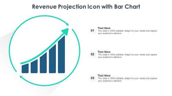 Revenue Projection Icon With Bar Chart Ppt Ideas Designs PDF Revenue Projection Icon With Bar Chart Ppt Ideas Designs PDF