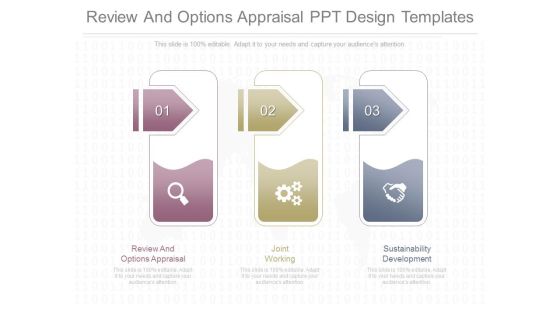 Review And Options Appraisal Ppt Design Templates Review And Options Appraisal Ppt Design Templates