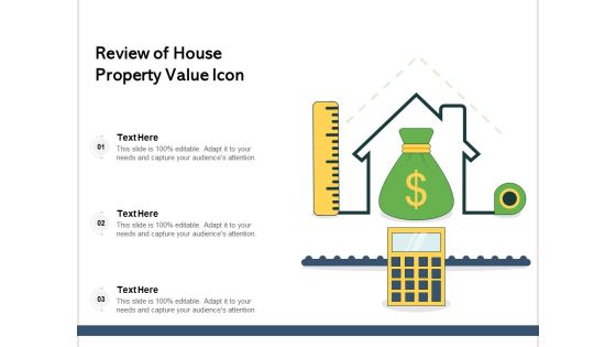Review Of House Property Value Icon Ppt PowerPoint Presentation Gallery Topics PDF Review Of House Property Value Icon Ppt PowerPoint Presentation Gallery Topics PDF