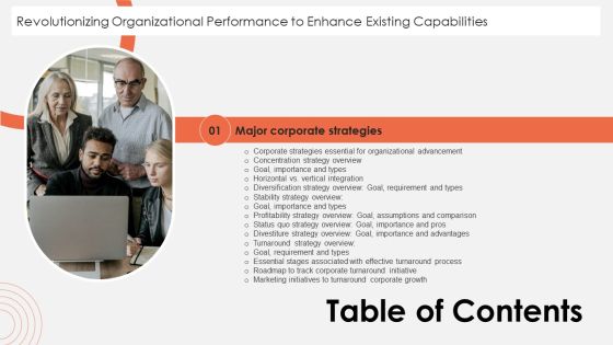 Revolutionizing Organizational Performance To Enhance Existing Capabilities Track Elements PDF Revolutionizing Organizational Performance To Enhance Existing Capabilities Track Elements PDF