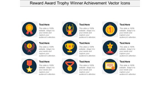 Reward Award Trophy Winner Achievement Vector Icons Ppt PowerPoint Presentation Gallery Smartart Reward Award Trophy Winner Achievement Vector Icons Ppt PowerPoint Presentation Gallery Smartart