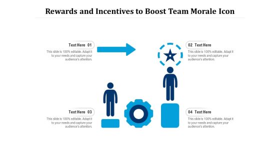 Rewards And Incentives To Boost Team Morale Icon Ppt PowerPoint Presentation Icon Infographic Template PDF