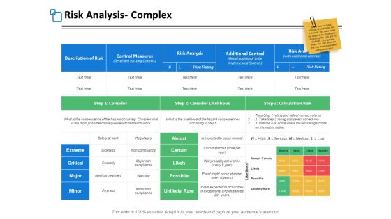 Risk Analysis Complex Marketing Ppt PowerPoint Presentation Ideas Example File Risk Analysis Complex Marketing Ppt PowerPoint Presentation Ideas Example File