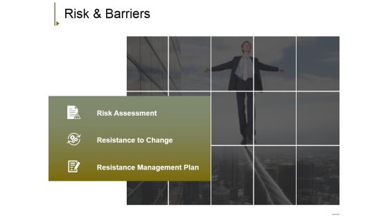 Risk And Barriers Ppt PowerPoint Presentation Infographic Template Brochure Risk And Barriers Ppt PowerPoint Presentation Infographic Template Brochure