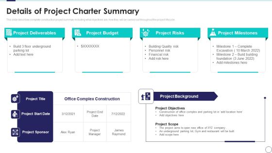 Risk Assessment And Mitigation Plan Details Of Project Charter Summary Ppt Icon Samples PDF Risk Assessment And Mitigation Plan Details Of Project Charter Summary Ppt Icon Samples PDF