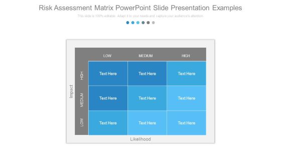 Risk Assessment Matrix Powerpoint Slide Presentation Examples Risk Assessment Matrix Powerpoint Slide Presentation Examples