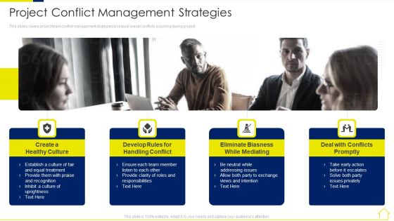 Risk Assessment Methods Real Estate Development Project Project Conflict Management Strategies Graphics PDF