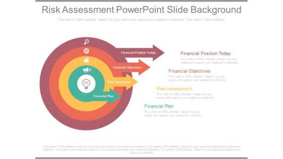 Risk Assessment Powerpoint Slide Background