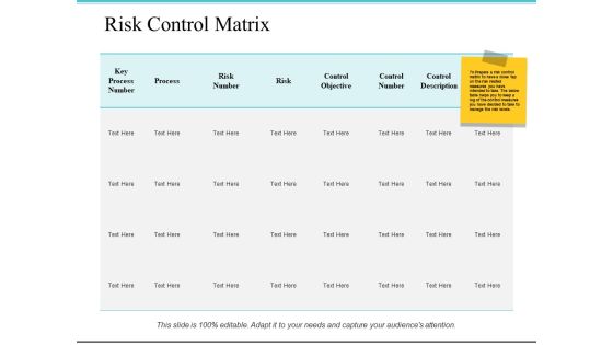 Risk Control Matrix Ppt PowerPoint Presentation Guide Risk Control Matrix Ppt PowerPoint Presentation Guide