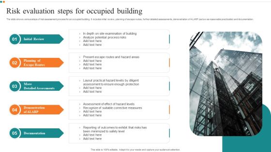Risk Evaluation Steps For Occupied Building Designs PDF