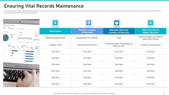 Risk Management For Organization Essential Assets Ensuring Vital Records Maintenance Brochure PDF Risk Management For Organization Essential Assets Ensuring Vital Records Maintenance Brochure PDF