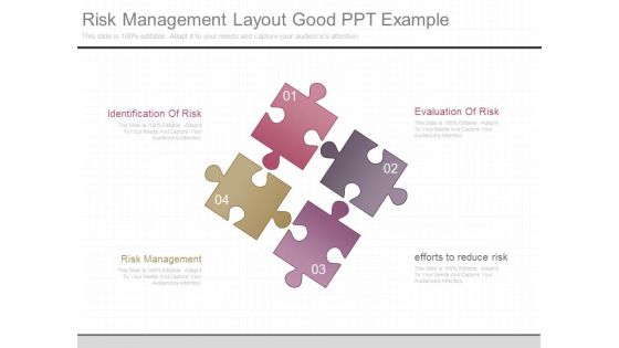 Risk Management Layout Good Ppt Example
