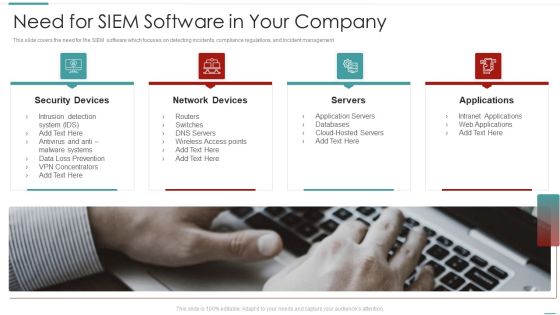 Risk Recognition Automation Need For Siem Software In Your Company Servers Ppt Gallery Mockup PDF Risk Recognition Automation Need For Siem Software In Your Company Servers Ppt Gallery Mockup PDF