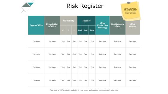 Risk Register Reduction Strategy Ppt PowerPoint Presentation Professional Layout Risk Register Reduction Strategy Ppt PowerPoint Presentation Professional Layout
