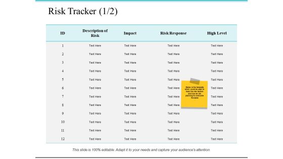 Risk Tracker Ppt PowerPoint Presentation Slides Graphics Risk Tracker Ppt PowerPoint Presentation Slides Graphics