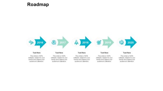 Roadmap 2016 To 2020 Ppt PowerPoint Presentation Summary Influencers Roadmap 2016 To 2020 Ppt PowerPoint Presentation Summary Influencers