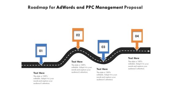 Roadmap For Adwords And PPC Management Proposal Brochure PDF Roadmap For Adwords And PPC Management Proposal Brochure PDF