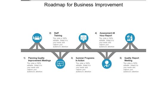 Roadmap For Business Improvement Ppt PowerPoint Presentation Icon Clipart Roadmap For Business Improvement Ppt PowerPoint Presentation Icon Clipart